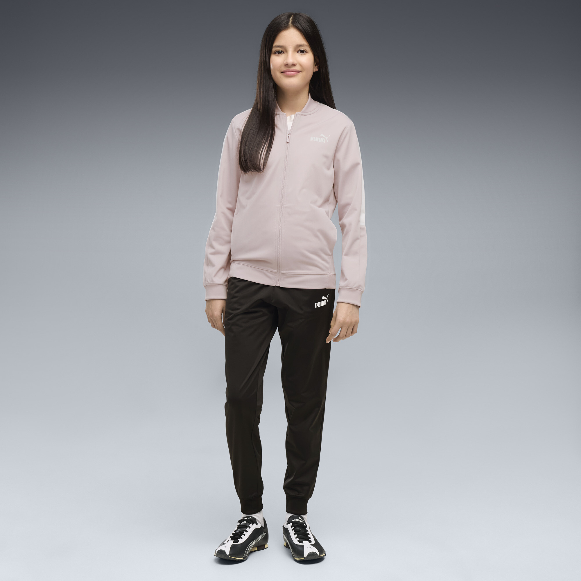 PUMA Survtement de baseball en polyester Enfant et Adolescent Vtements Rose 13-14Y 50 €