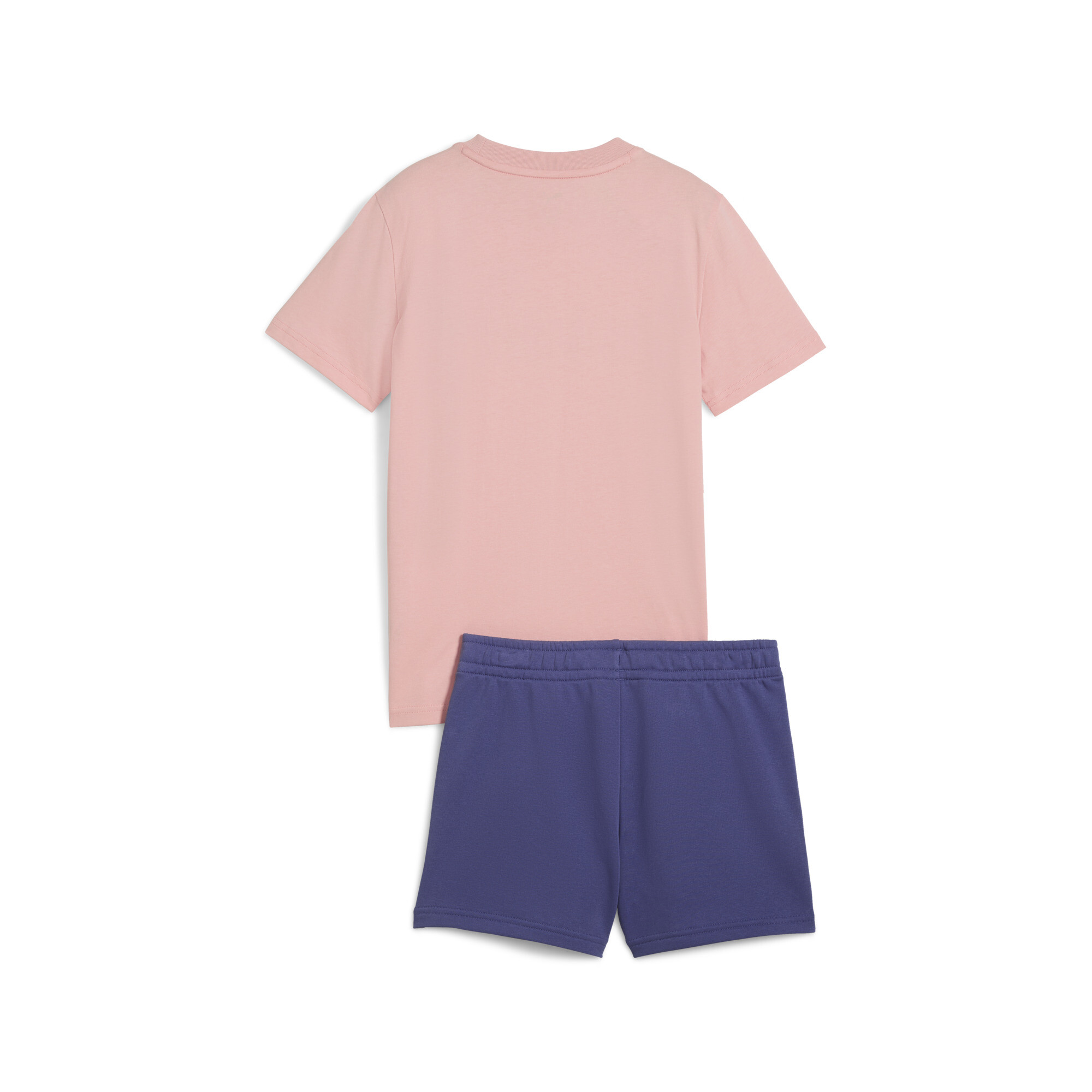 PUMA Essentials No.1-logo set met T-shirt en short, Roze