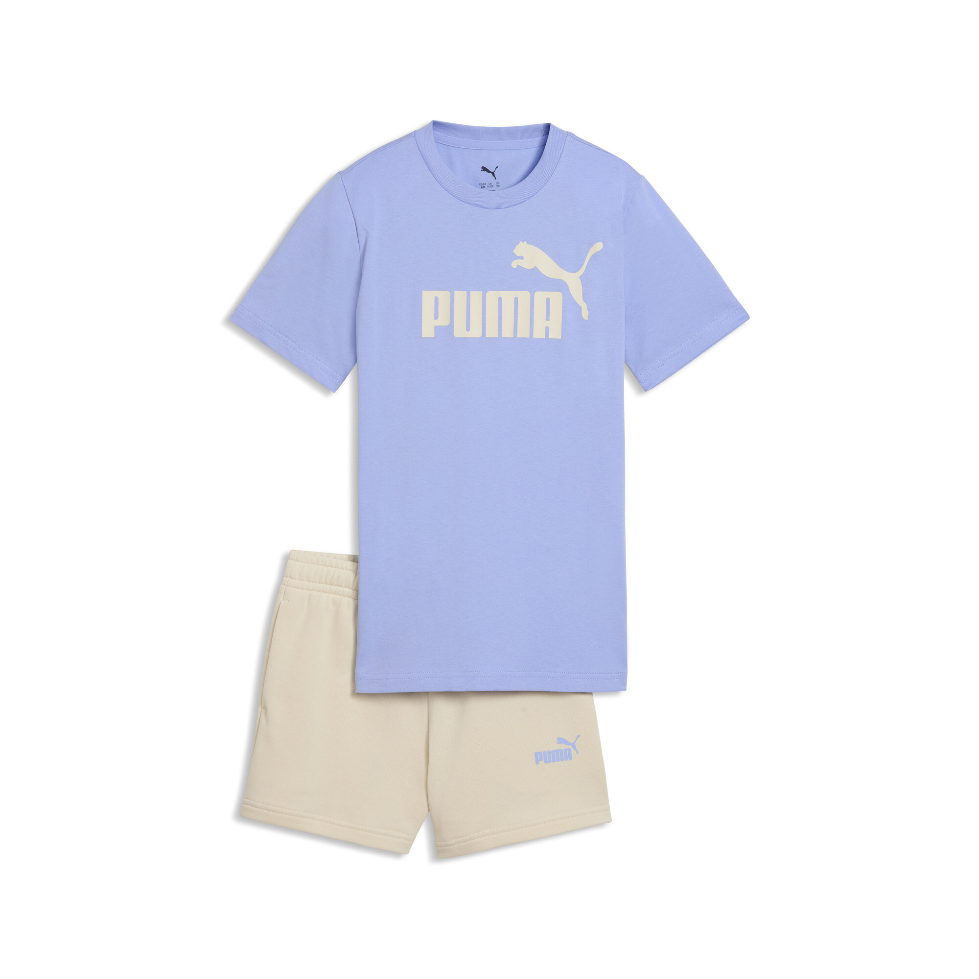 PUMA Essentials No.1-logo set met T-shirt en short voor Dames, Maat 15-16Y thumbnail 3