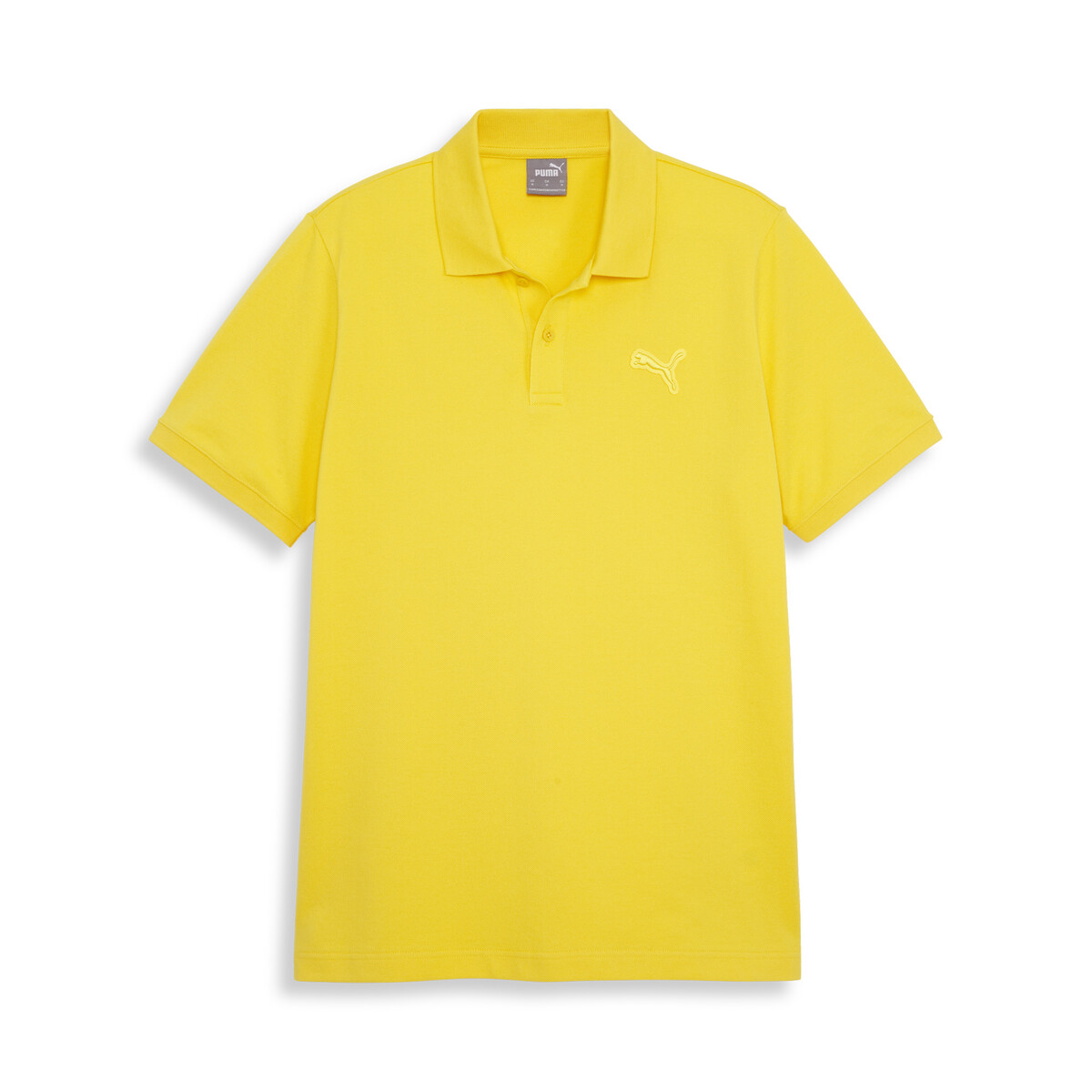 Classics Polo Men in Yellow Sizzle by PUMA, Small