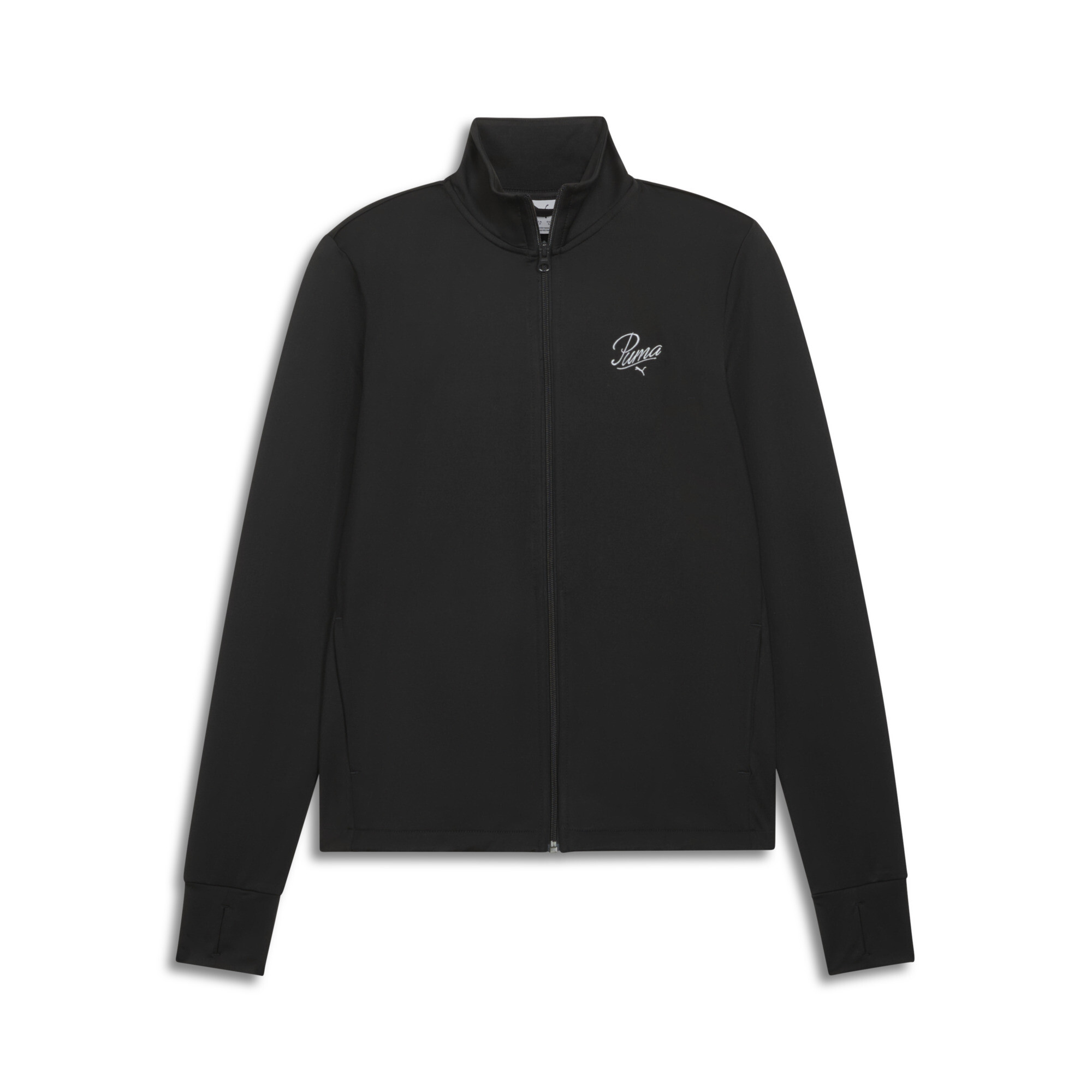 Puma Ess Script Fz Women's Jacket Us In Black