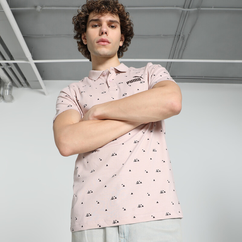

Men's PUMA Printed Slim Fit Polo