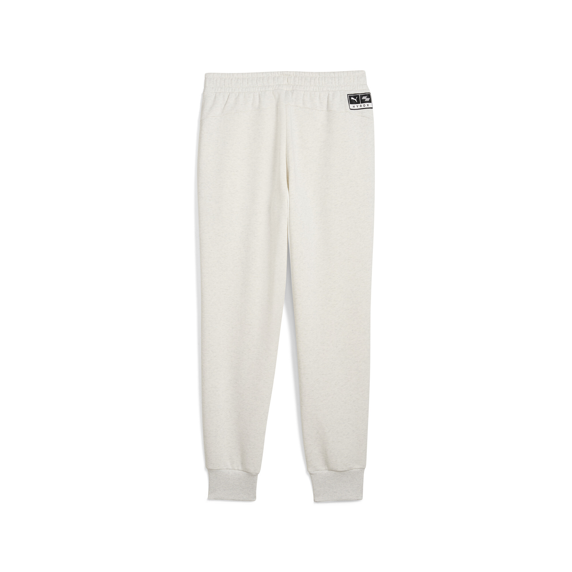 Men's Puma X HYROX Logo Fleece Pants, White, Size XL, Clothing