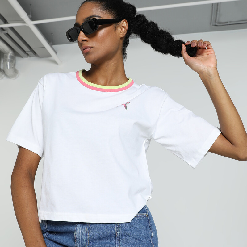 

Women's PUMA Elevated Relaxed Fit T-shirt