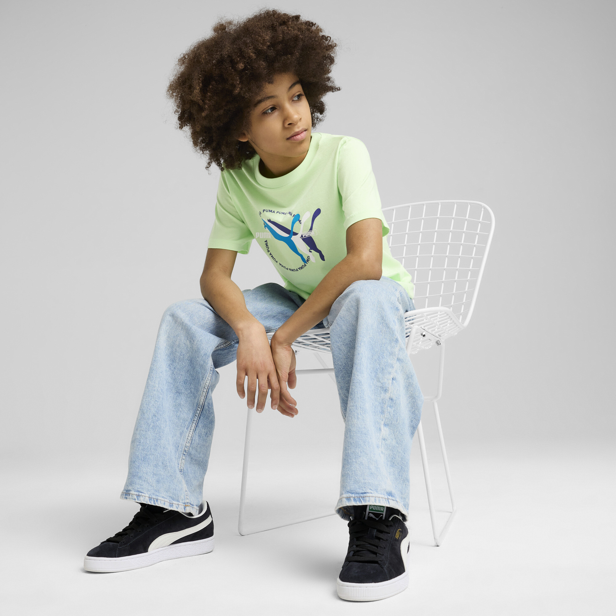 PUMA Graphics T-shirt, Spring Fern
