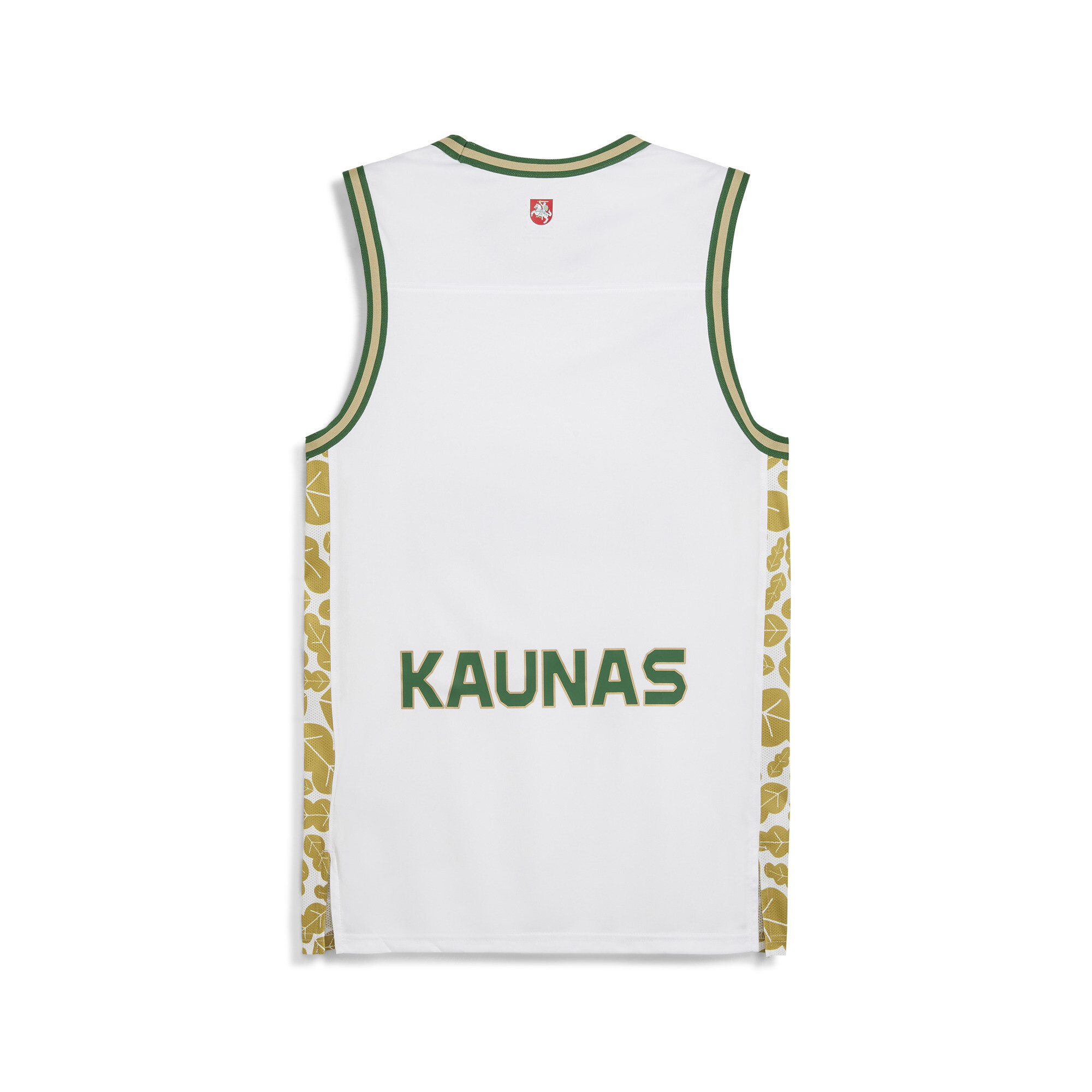 Men's Puma BC Zalgiris Kaunas 24/25 Away Jersey, White, Size L, Clothing