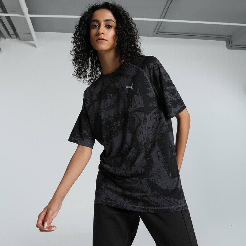 Women's PUMA EVOSTRIPE Printed Relaxed Fit Tee