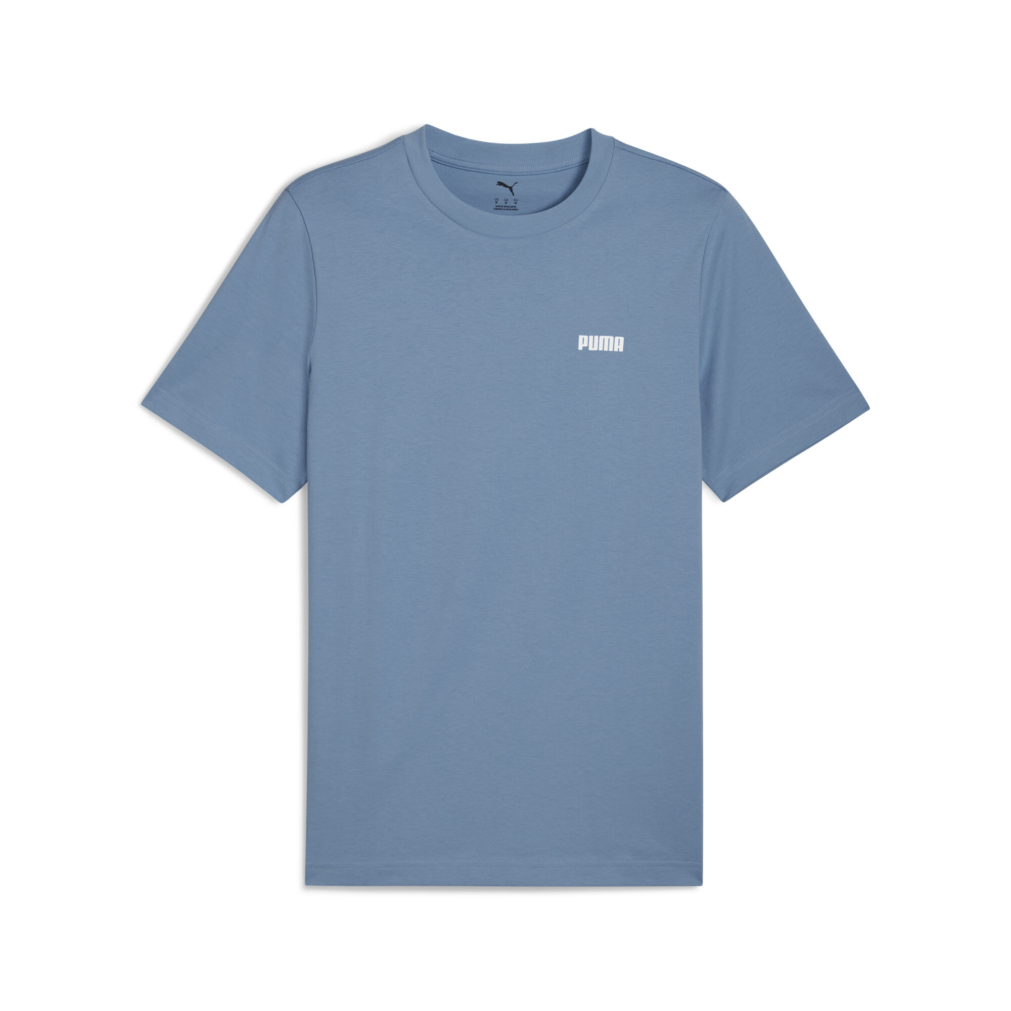 PUMA Essentials T-shirt met klein logo voor Heren, Blauw, Maat 4XL