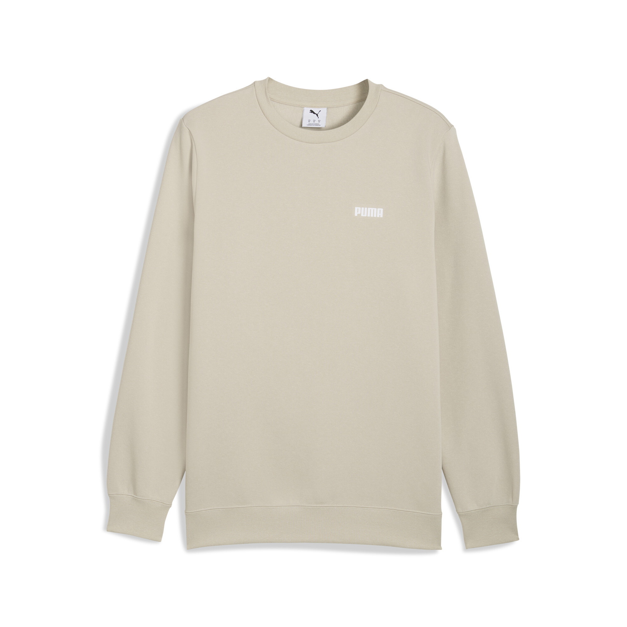 PUMA Essentials sweatshirt met klein logo en ronde hals voor Heren, Maat 4XL