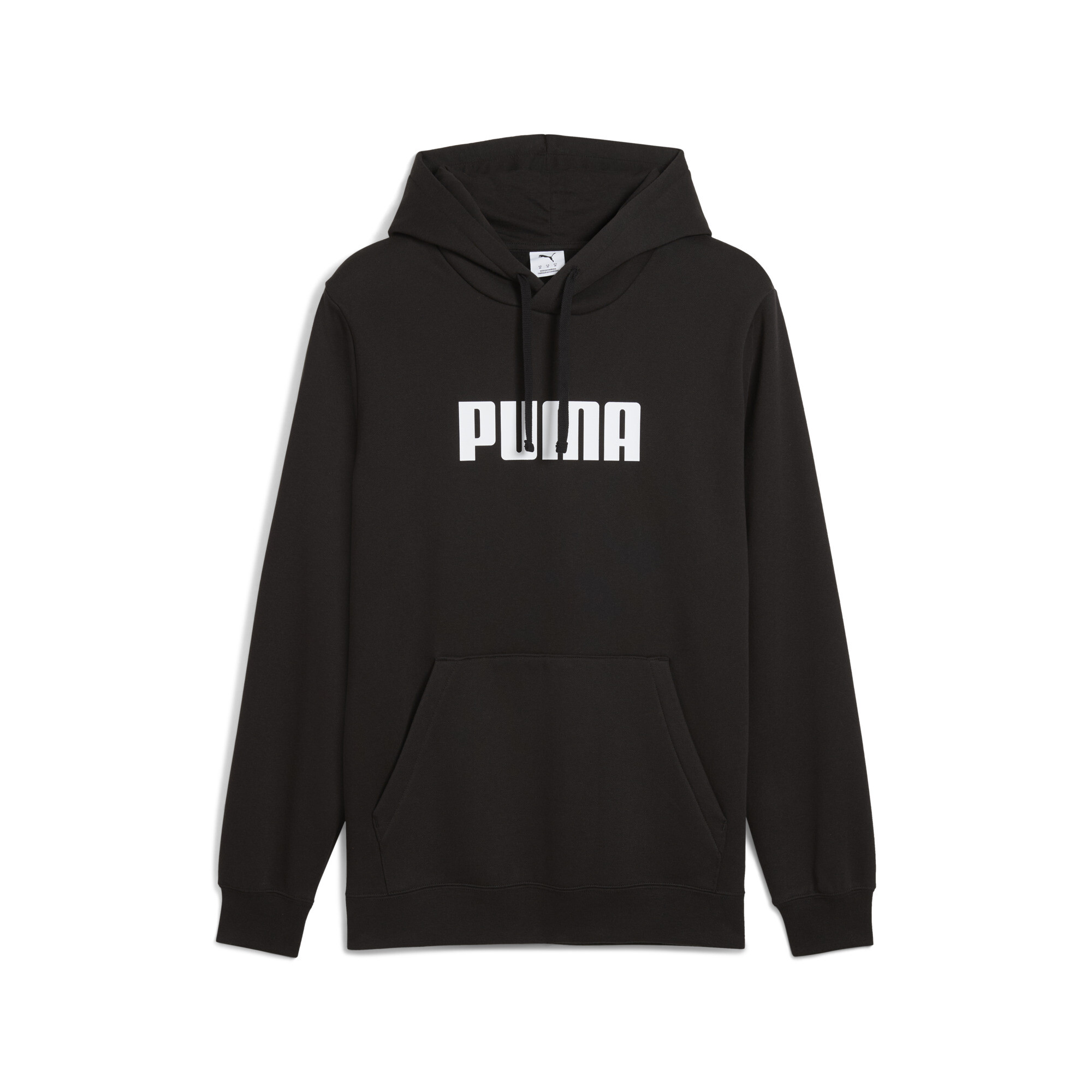 PUMA Essentials Logo hoodie voor Heren, Zwart, Maat XS