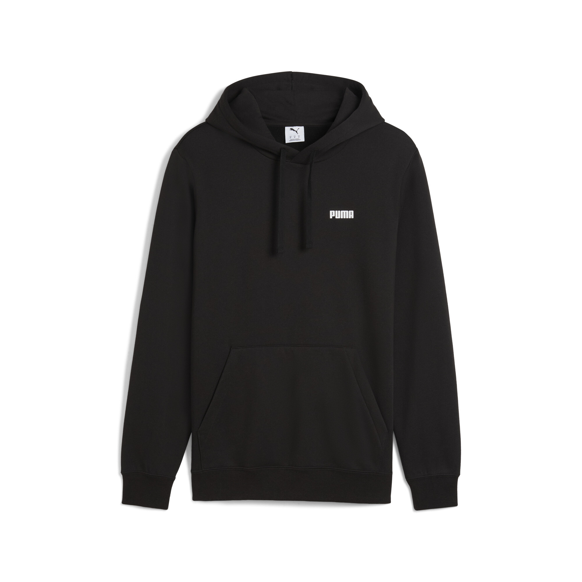PUMA Essentials hoodie met klein logo voor Heren, Zwart, Maat XXL