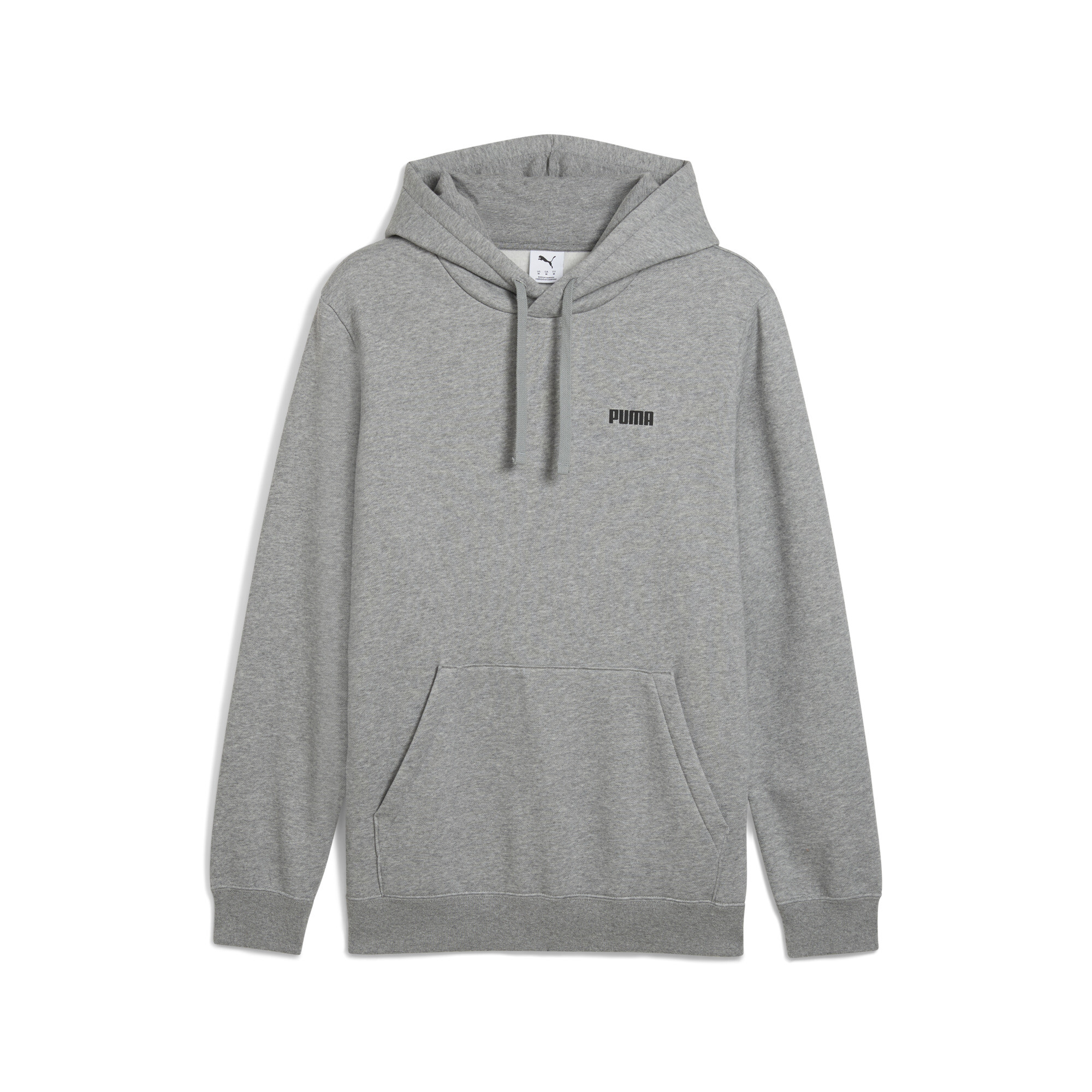 PUMA Essentials hoodie met klein logo voor Heren, Grijs, Maat 4XL