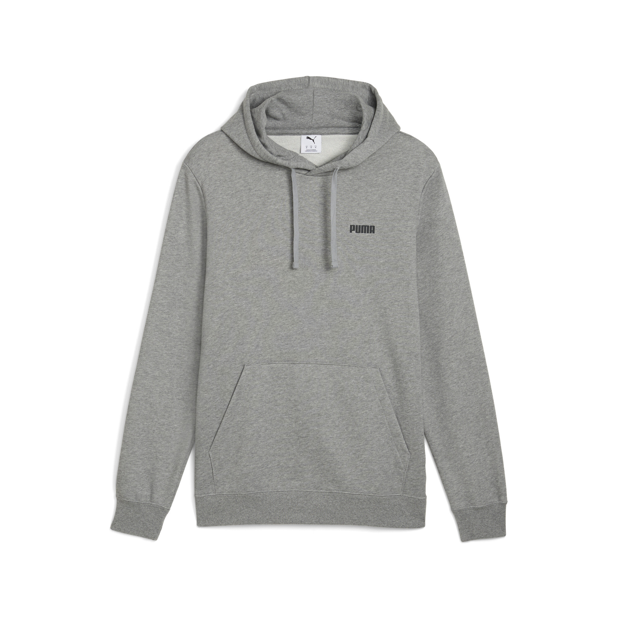 Puma Essentials Small Logo Hoodie Herren | Mit Plain | Medium Gray Heather | Größe: M