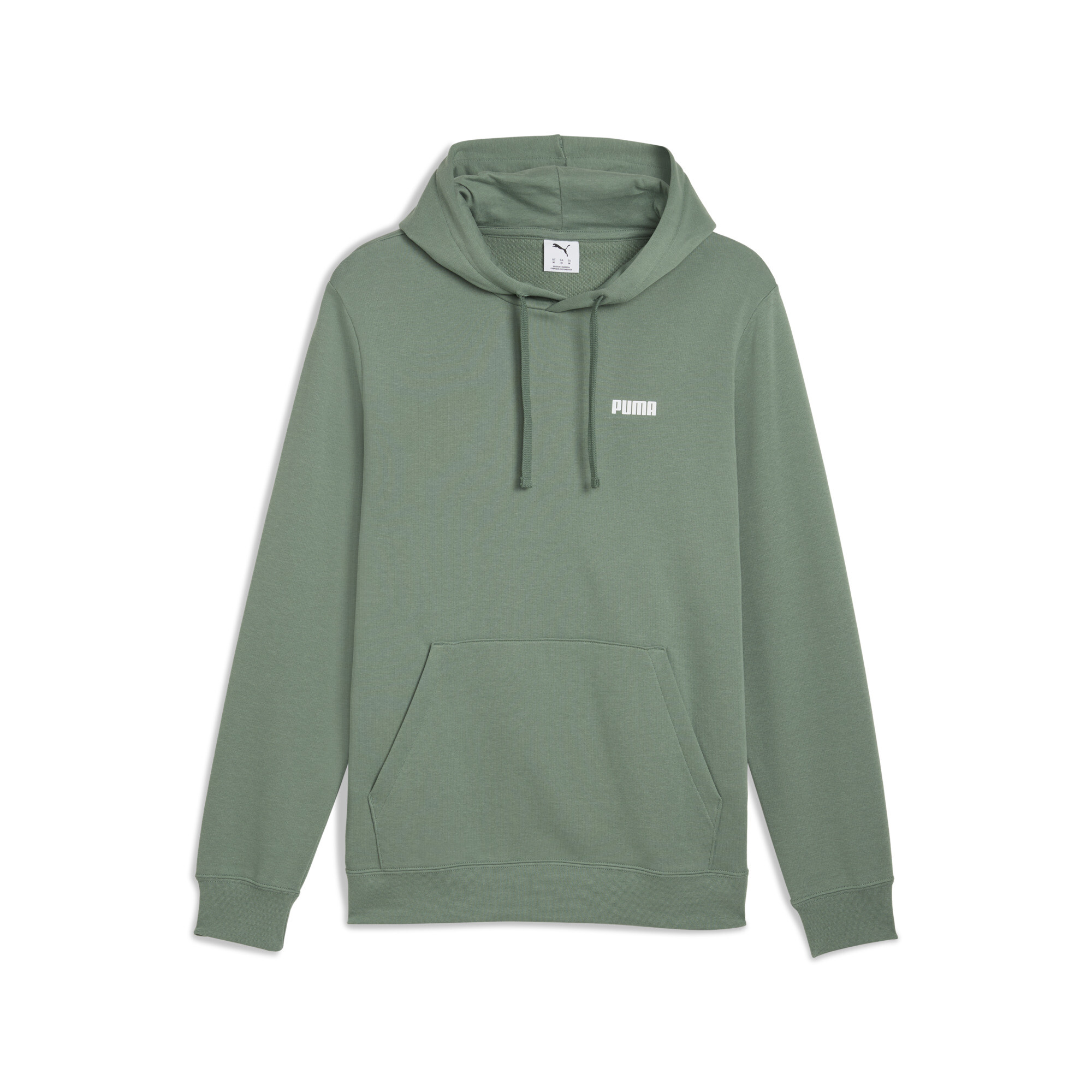 Puma Essentials Small Logo Hoodie Herren | Mit Plain | Eucalyptus | Größe: XS