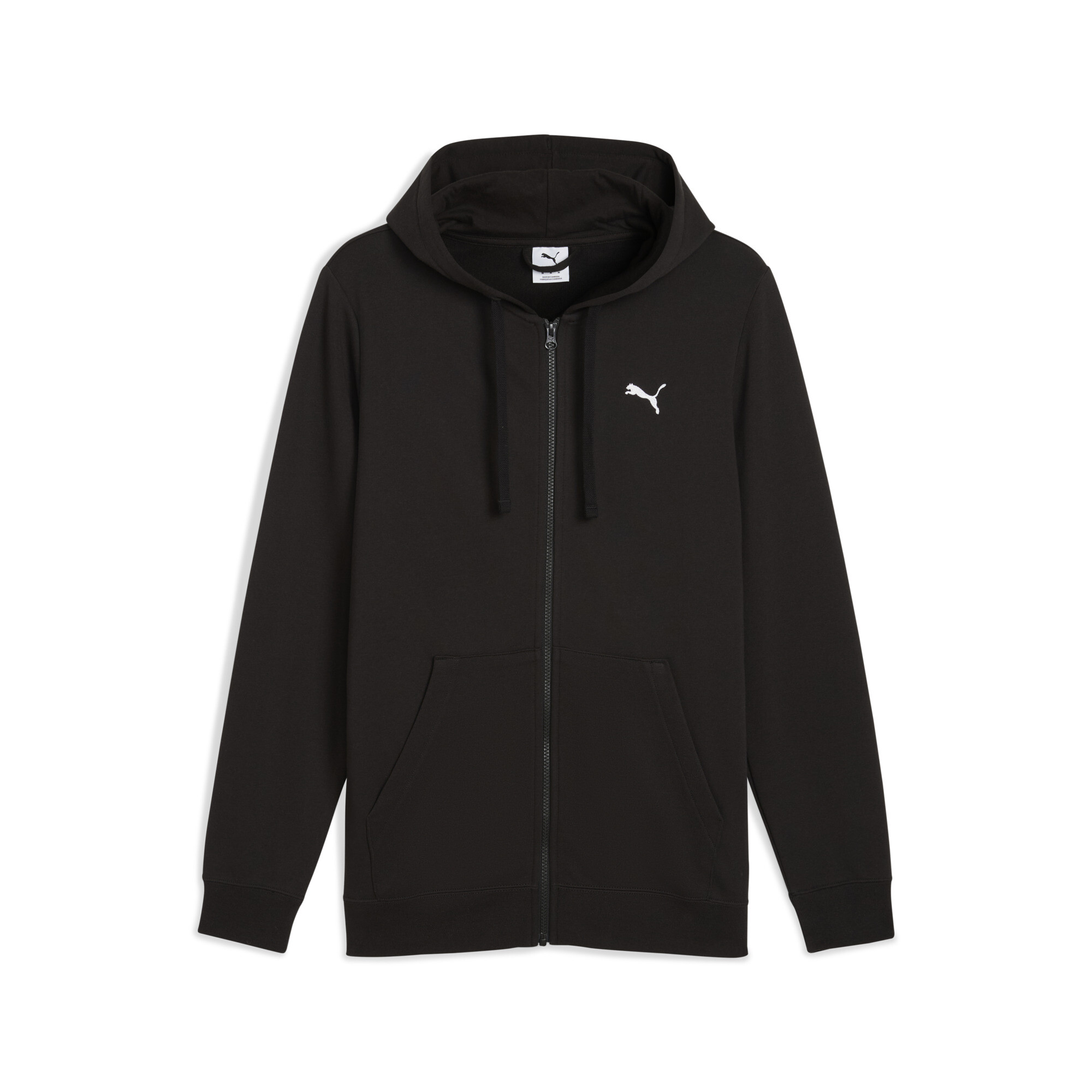 Puma Essentials Small Logo Kapuzenjacke Herren | Mit Plain | Black | Größe: XXL