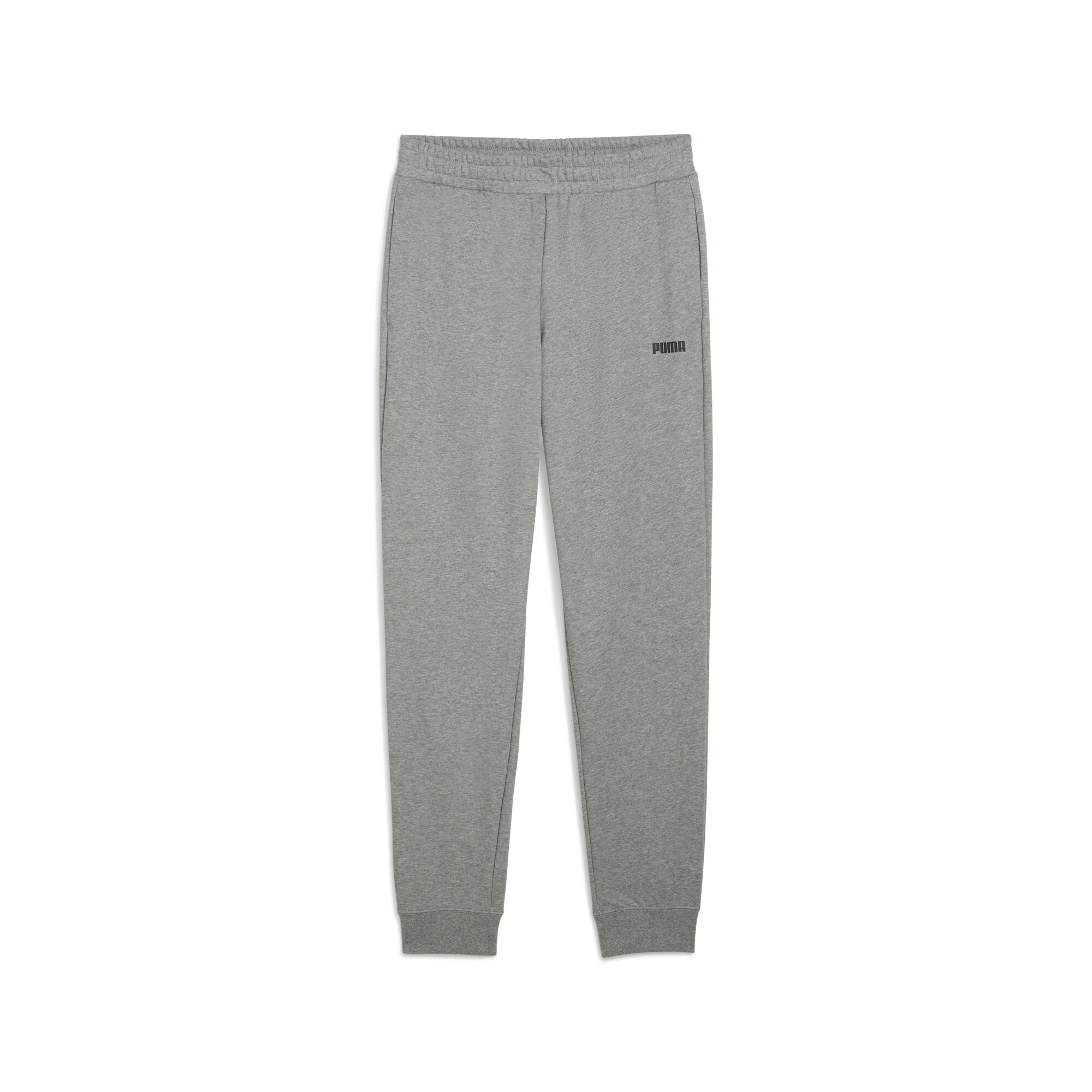 Puma Essentials Logo Jogginghose Herren | Medium Gray Heather | Größe: XS