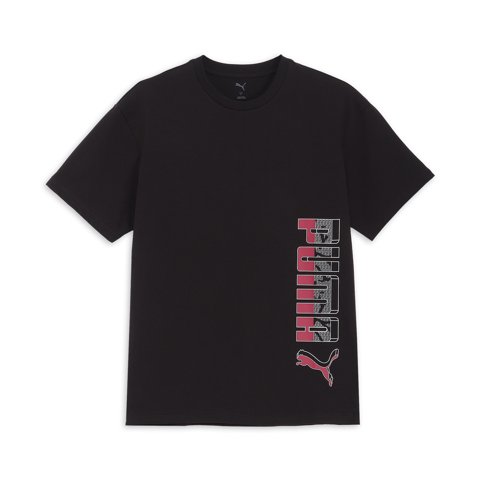 商品情報PUMA MIX CLOTH素材を使用したグラフィックTシャツです。快適な着心地を実現する吸湿速乾性に優れたPUMA MIX CLOTH素材を使用しているため、１日中さらっと着用いただけます。