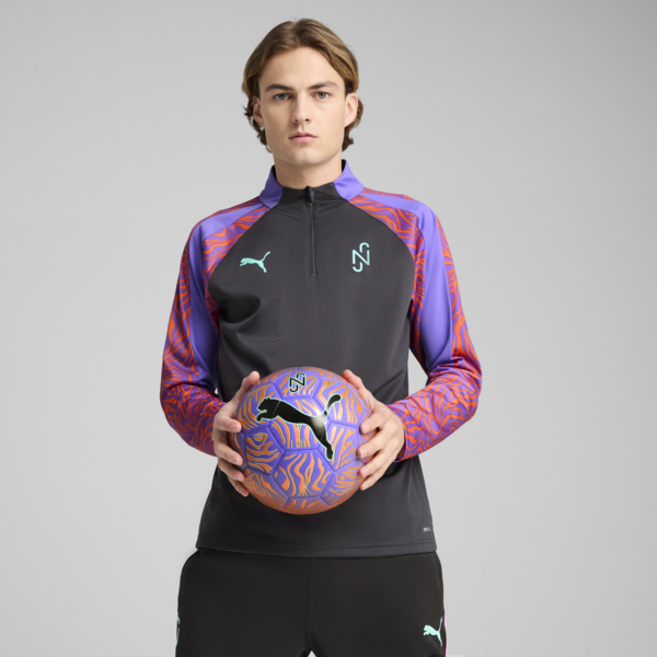 Buzo de fútbol con cierre Neymar Jr Creativity para hombre, Dark Coal-Soft Violet, large-ARG