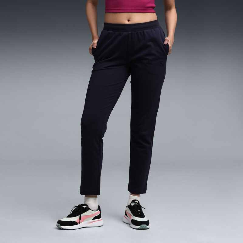 

Women's PUMA Essential Comfort Slim Fit Knitted Pants