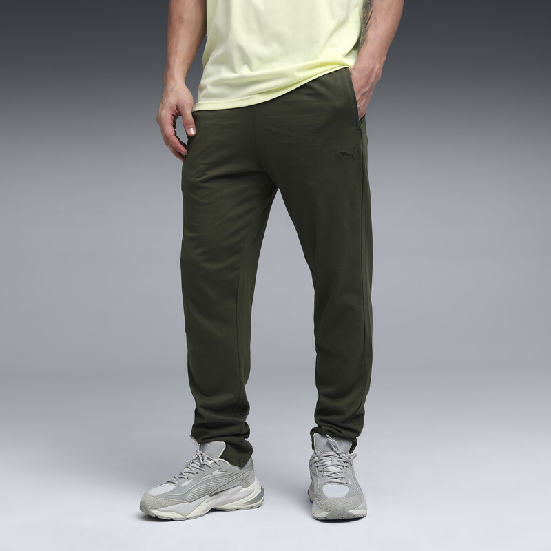 PUMA Essentials Zippered Jersey Pants