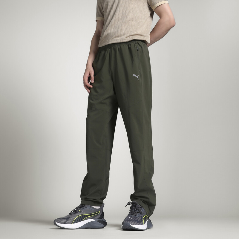 

Men's PUMA Tapered Breathable Running Pants