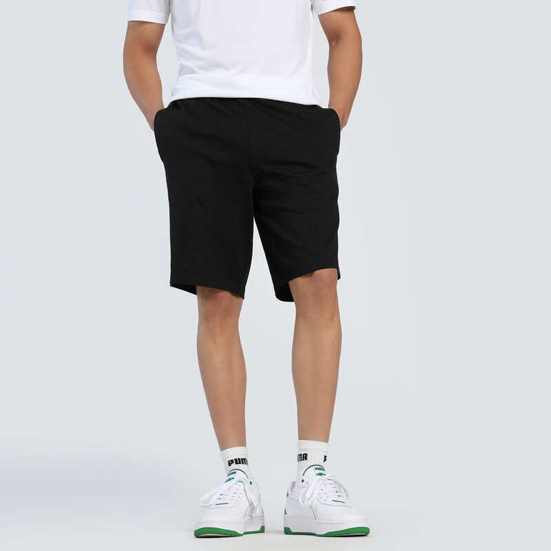 PUMA Essentials Zippered Jersey Shorts