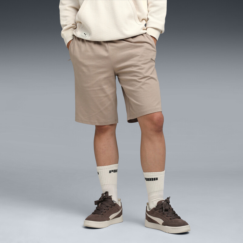 PUMA Essentials Zippered Jersey Shorts