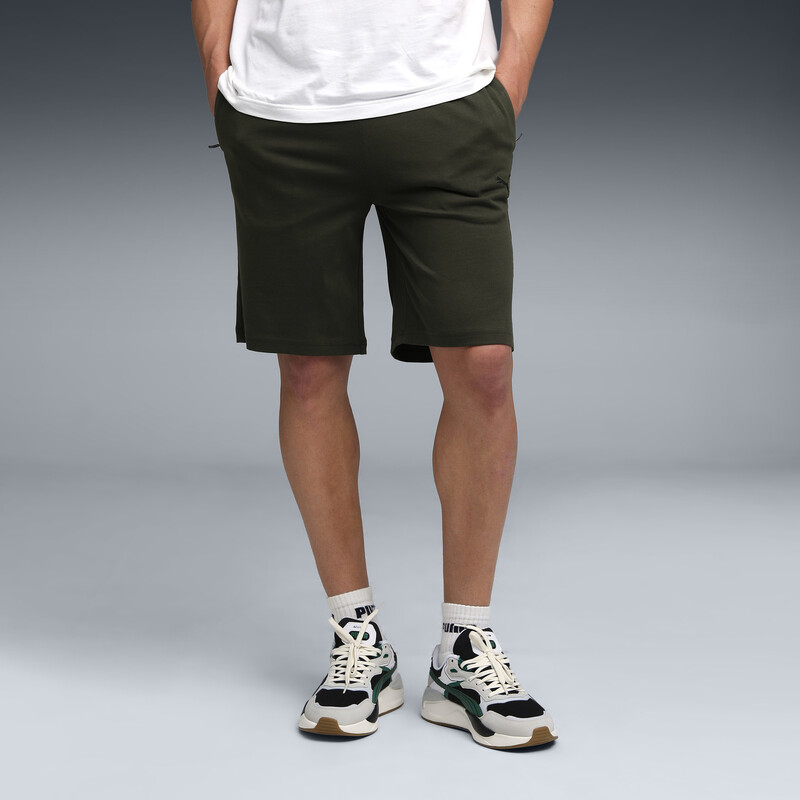 

Men's PUMA Essentials Zippered Jersey Shorts