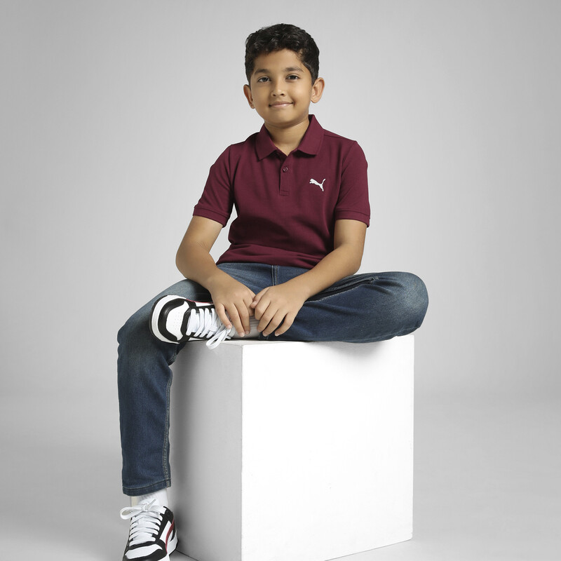PUMA Youth Logo Polo