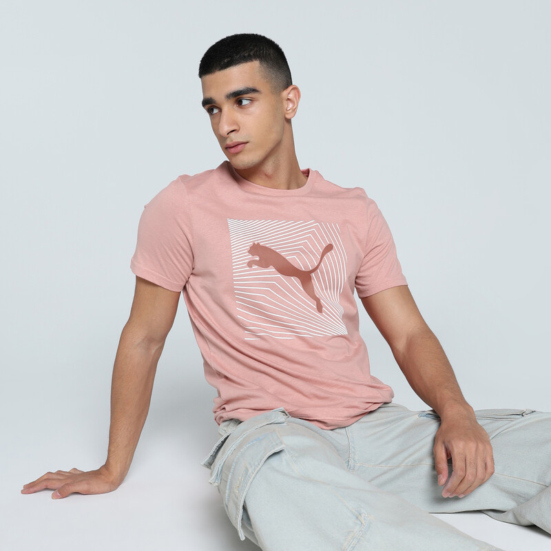 

Men's PUMA Logo Graphic Slim Fit Tee