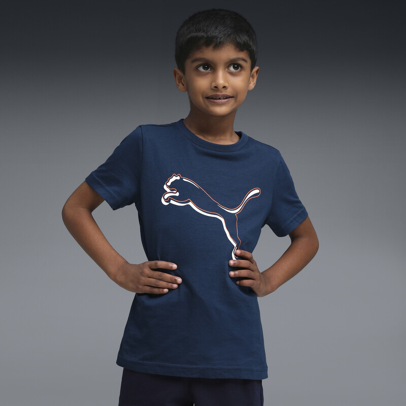 

PUMA Shaded Logo Youth Tee