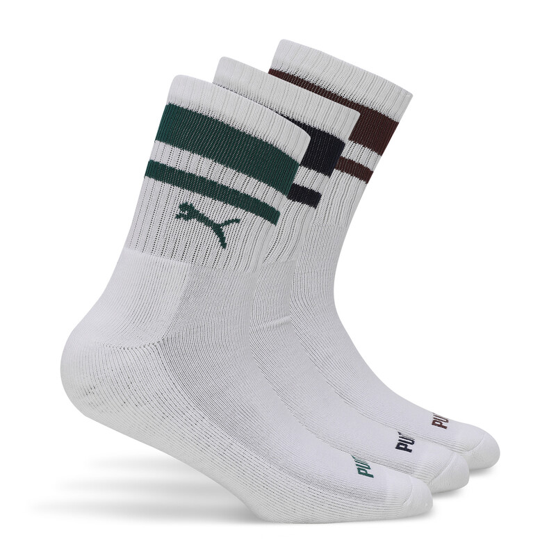 

PUMA Heritage Striped Short Crew Socks Pack Of 3
