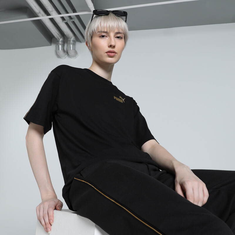 

Women's PUMA TAPE MINIMAL GOLD Relaxed Fit Tee