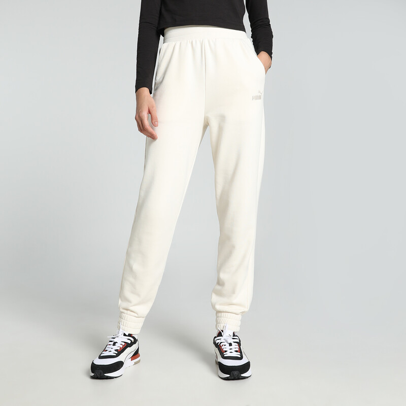 

Women's PUMA Logo Embroidery High-Waist Pants