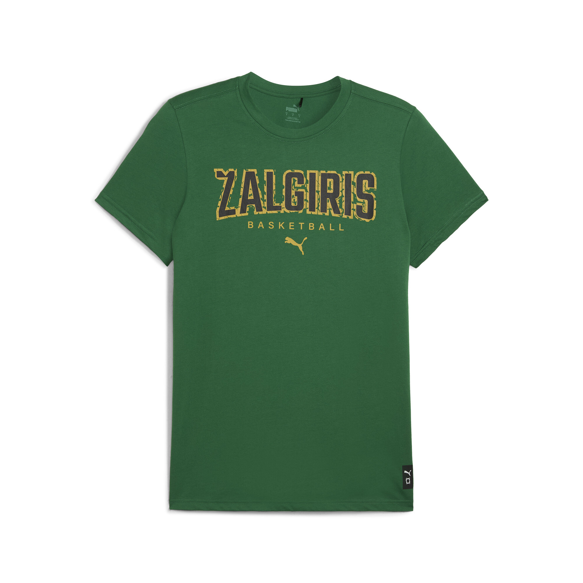 Puma BC Zalgiris Kaunas Graphic T-Shirt Herren | Mit Plain | Deep Woods | Größe: XXL