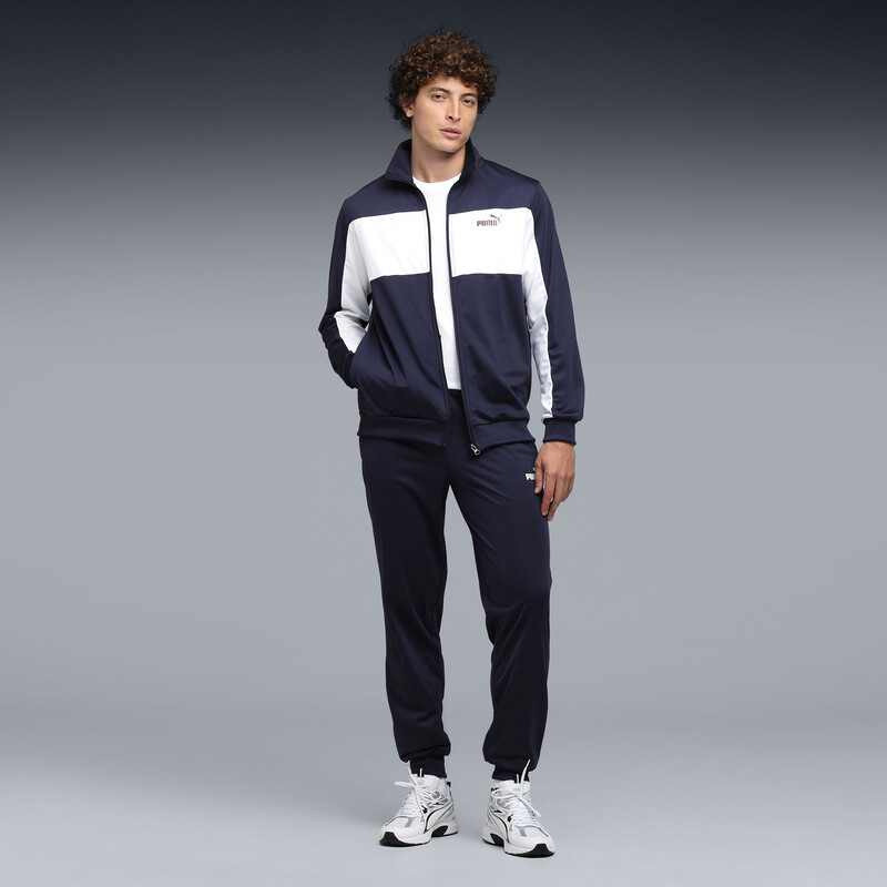 

Men's PUMA Colorblock High-Collar Tracksuit