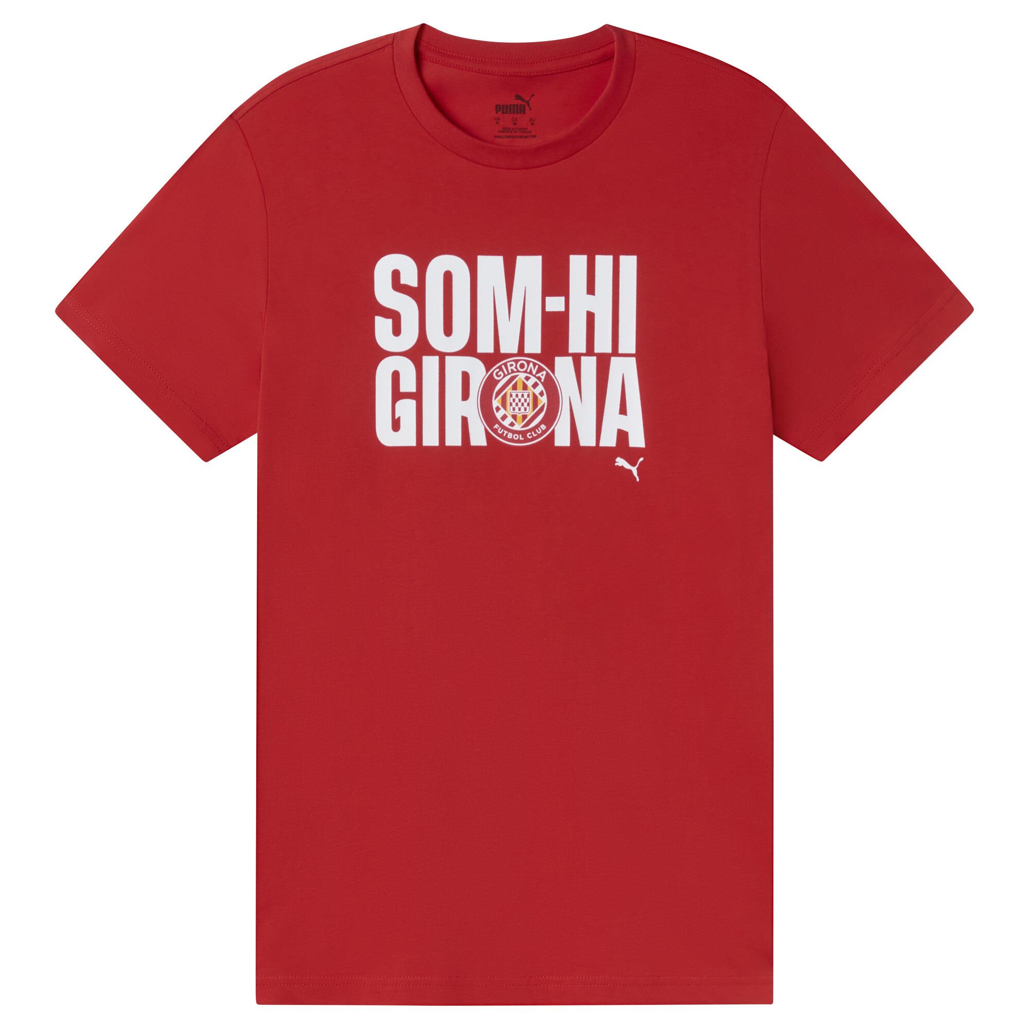 Puma Girona FC T-Shirt Herren | Red/White | Größe: S