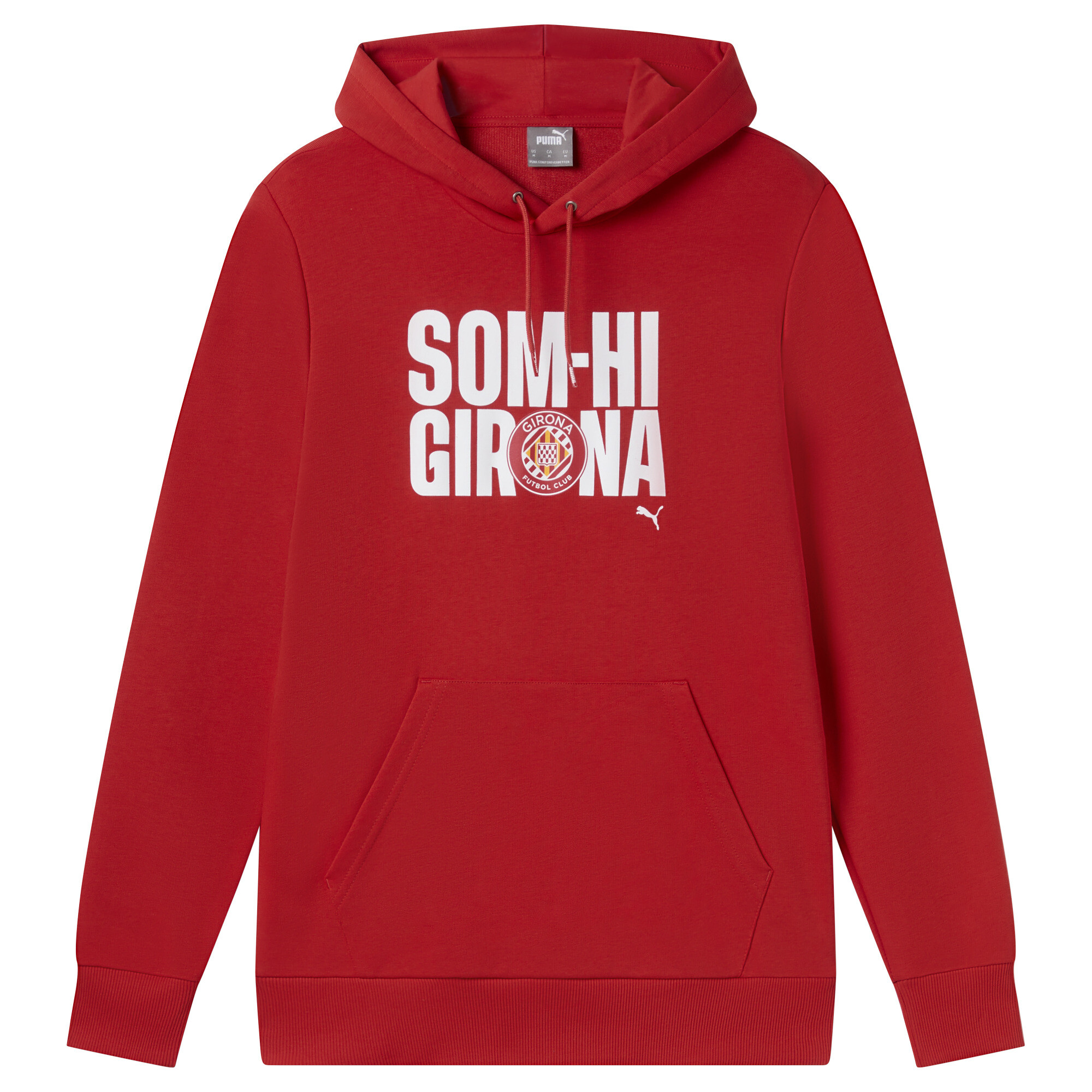 Men's Puma Girona FC Hoodie, Red, Size 4XL, Sport