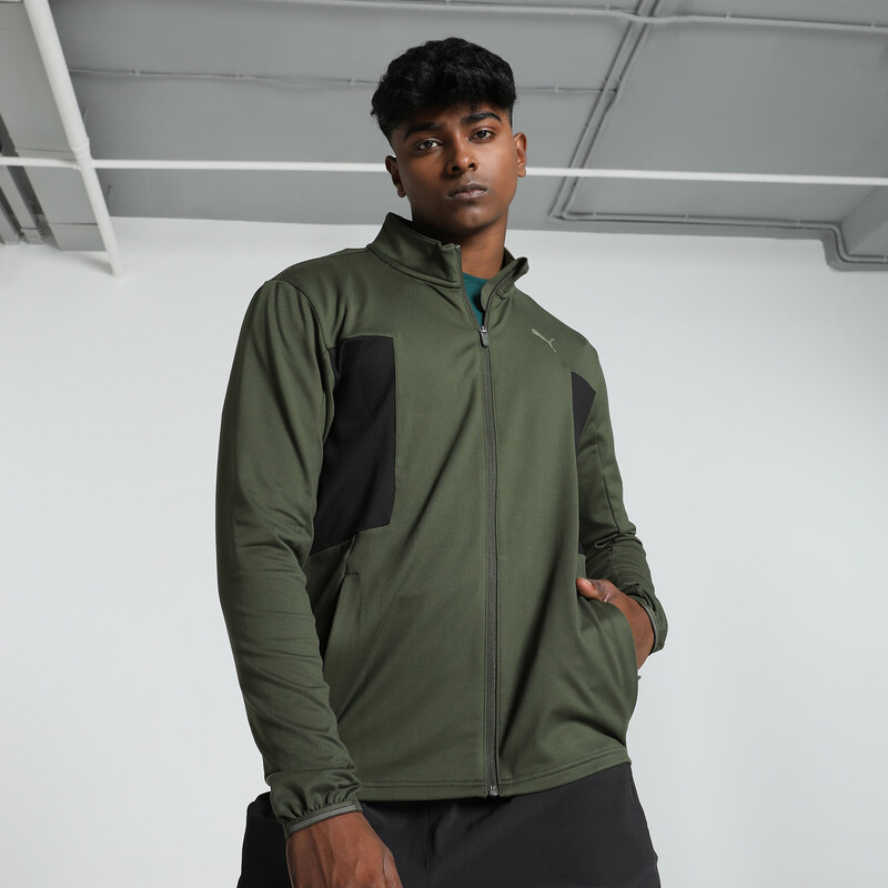 

Men's PUMA RUN CLOUDSPUN Full Zip Running Jacket