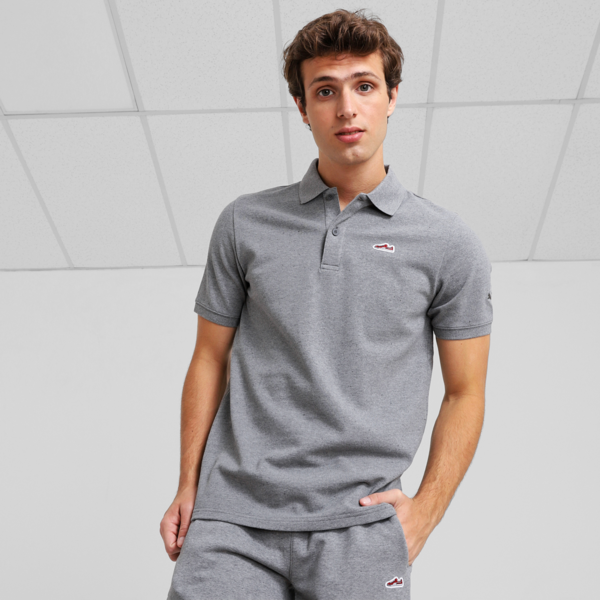 Remera Wardrobe Suede, Medium Gray Heather, large-ARG