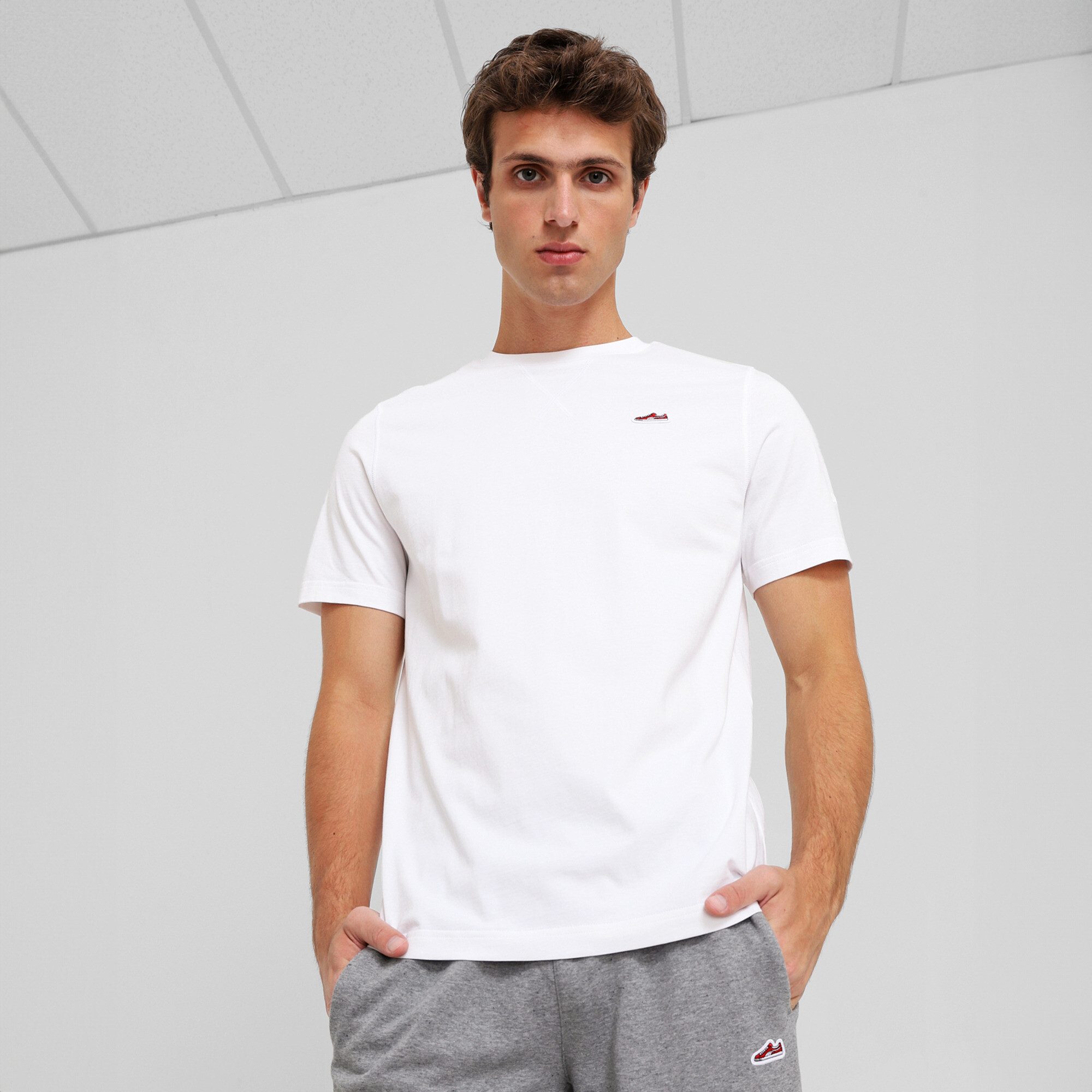 Polera Wardrobe Essentials Suede para hombre