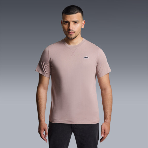 Remera PUMA Wardrobe Essentials Suede para Hombre En Sandstone