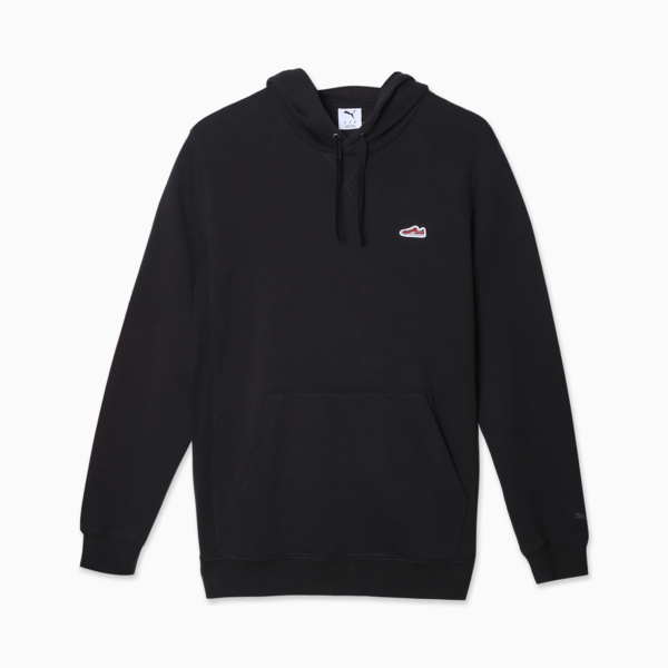 Buzo Hoodie Essentials Suede TR, PUMA Black, large-ARG