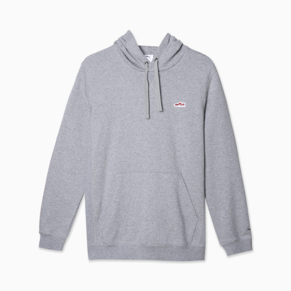 Buzo Hoodie Essentials Suede TR, Medium Gray Heather, large-ARG
