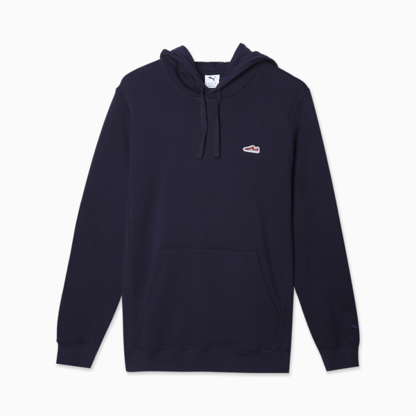 Buzo Hoodie Essentials Suede TR, New Navy, large-ARG