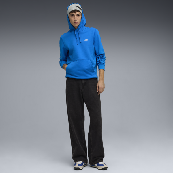 Buzo con capucha Wardrobe Essentials Suede para hombre, Racing Blue, large-ARG