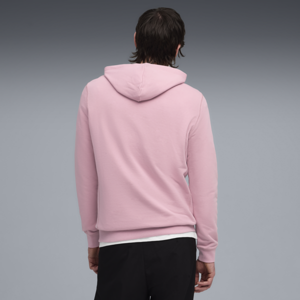 Buzo con capucha Wardrobe Essentials Suede para hombre, Poised Pink, large-ARG