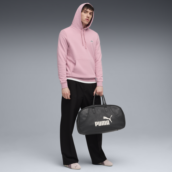 Buzo con capucha Wardrobe Essentials Suede para hombre, Poised Pink, large-ARG