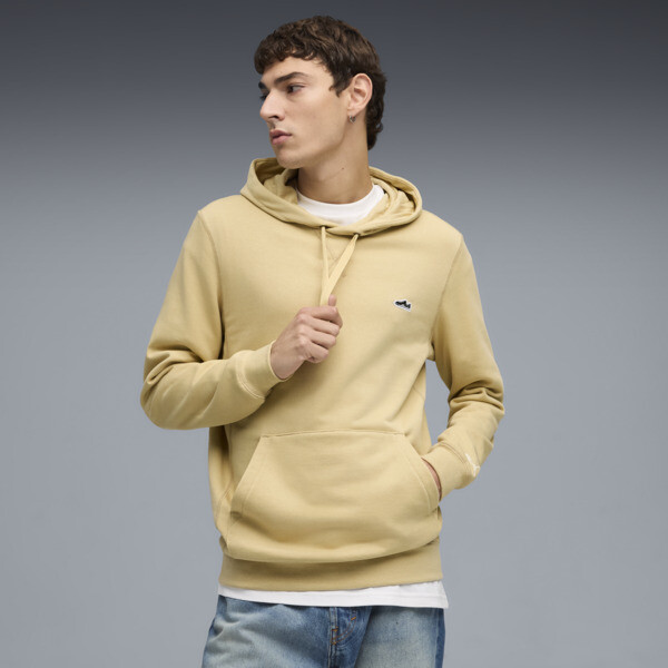 Buzo PUMA con capucha Wardrobe Essentials Suede para Hombre En Pebble Path