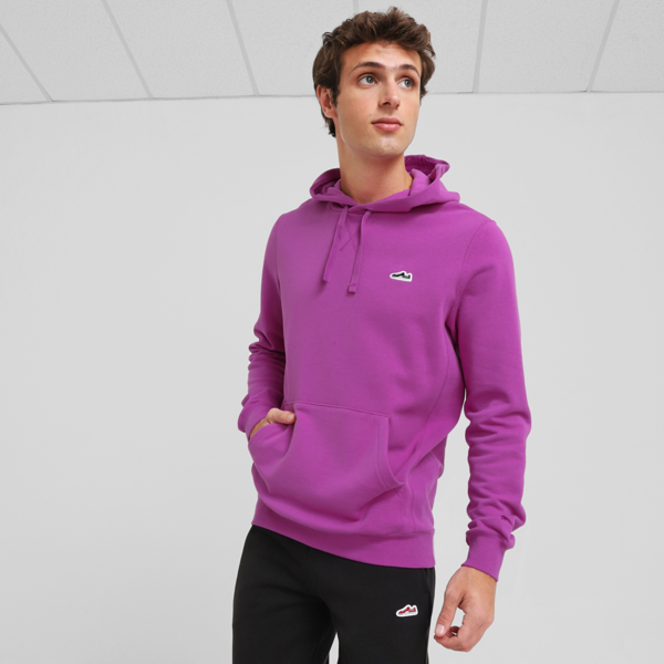 Buzo Hoodie Essentials Suede TR, Wild Berry, large-ARG
